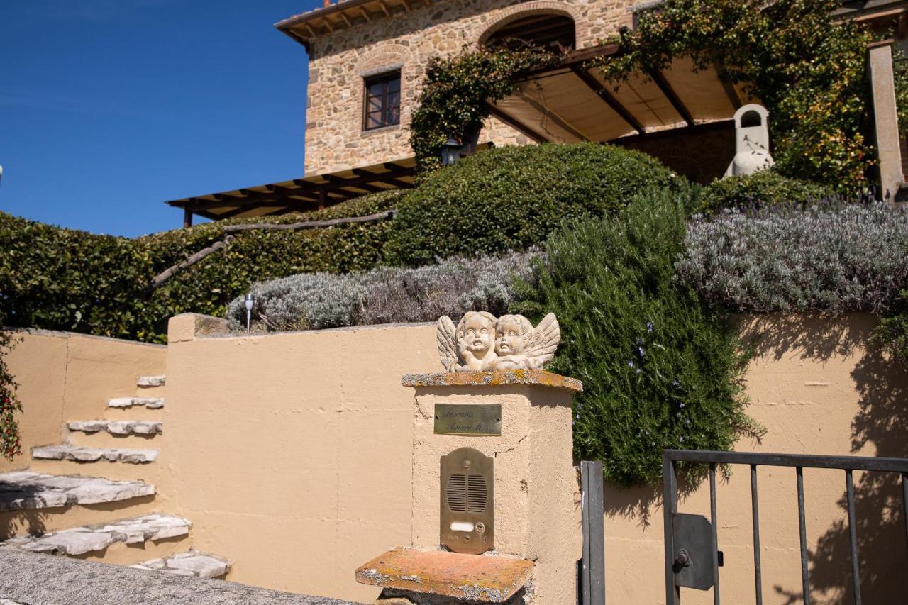 Toscana Amore Mio, Stunning View & 14Min Volterra Montecatini Val di Cecina Ngoại thất bức ảnh